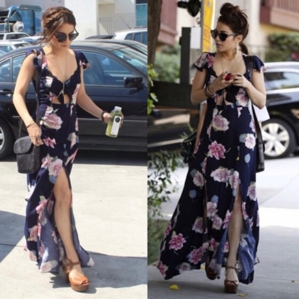 Reformation X Urban Outfitters Floral Dress.